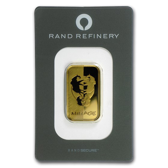 20 gram Gold Bar - Rand Elephant Mirage (In Assay) 20 gram Gold Bar - Rand Elephant Mirage (In Assay)